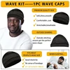 360 Wave Pomade Style Gel With Brush Natural Anti-Hair Loss Wavy Frizz Control Cream Strong Hold Nourishing Scalp Wave Cream Kit 6