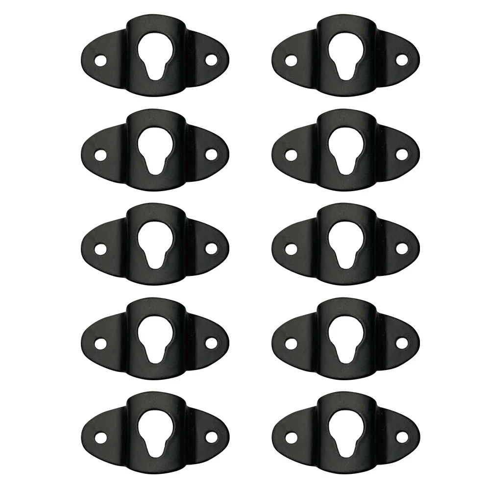 10 PCS Speaker Hanging Connector Musical Hanger Accessories Speaker Wall Racks Audio Hook Wall Hanger