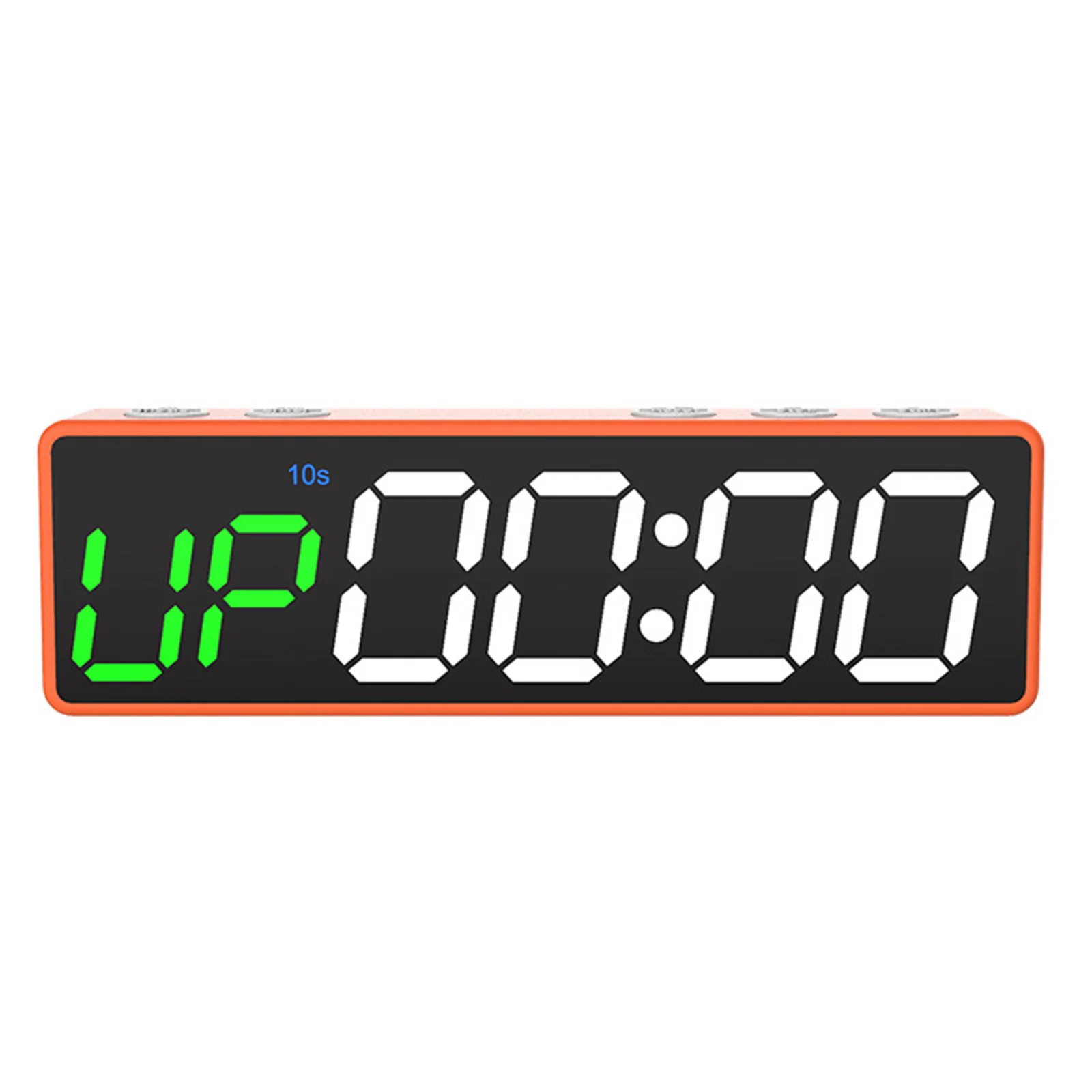 

Portable Gym Timer Interval Timer Workout Fitness Clock Countdown/UP/Stopwatch Magnetic LED USB Rechargable for Home Garage