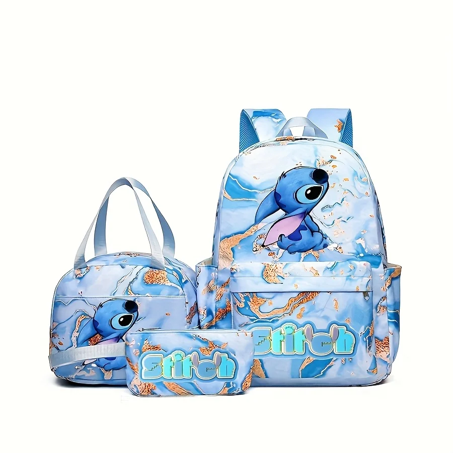 Stitch 3-Piece Backpack Set 1