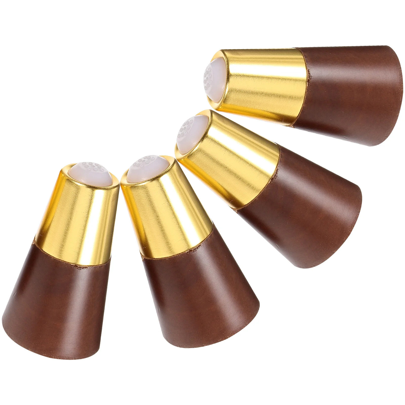 

4 Pcs Furniture Legs Feet Coffee Table Dressers Vanity Stool Replacement Solid Wood