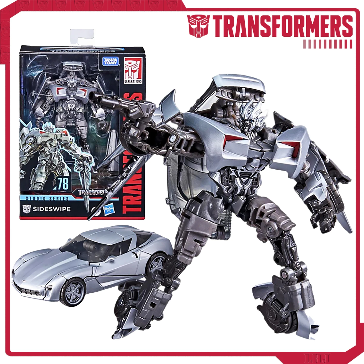 

TAKARA TOMY Transformers The Last Knight SS series D ROTF SS78 SS-78 Sideswipe Anime Action Figure Model Toy Collection Gift