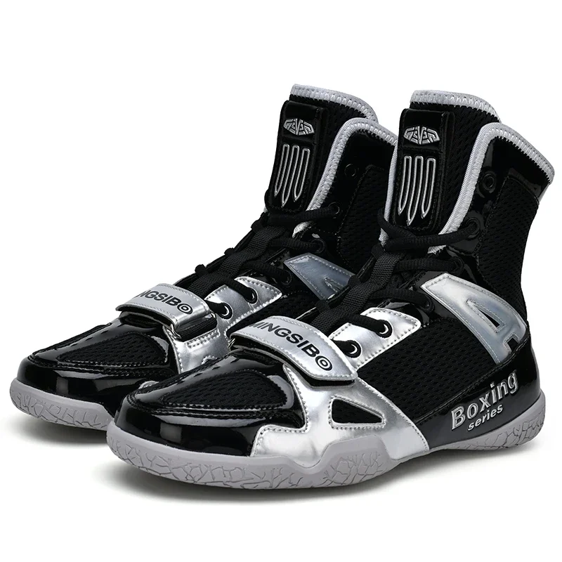 Wrestling Shoes Men Women Wrestling Sneakers Comfortable Gym Footwears Luxury Boxing Sneakers