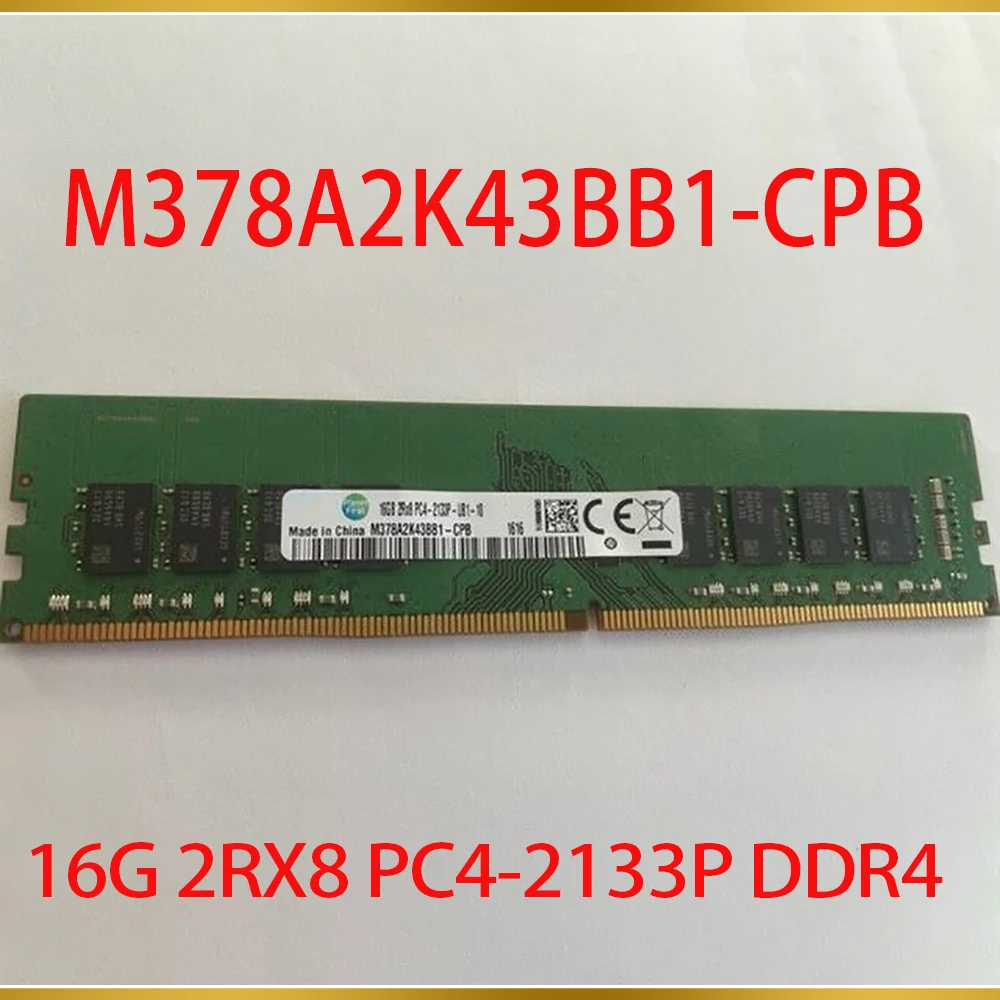 1 Pcs For Samsung RAM 16G 2RX8 PC4 2133P DDR4 2133 16GB Desktop Memory M378A2K43BB1 CPB