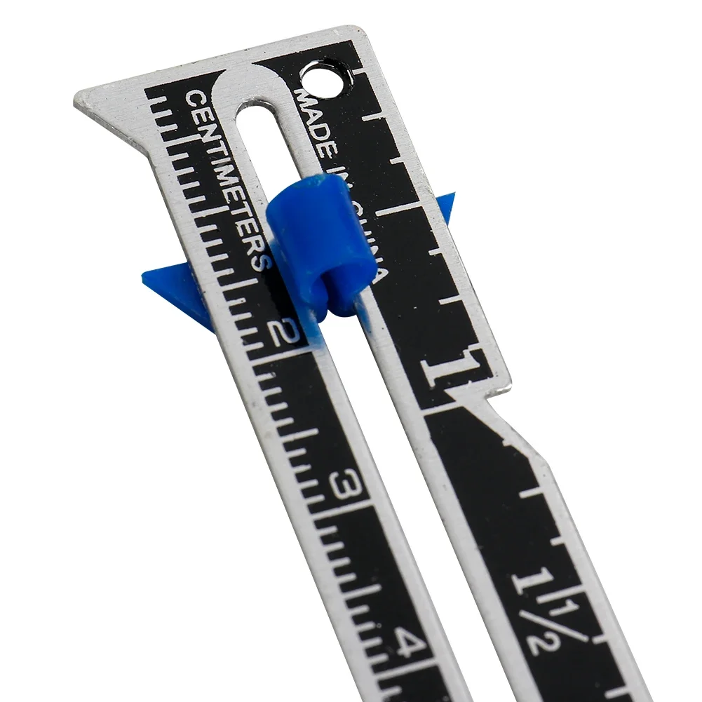 Slider Marker Ruler Beginner Sliding Gauge Sewing Measuring Tool Aluminum Quilting Ruler ...