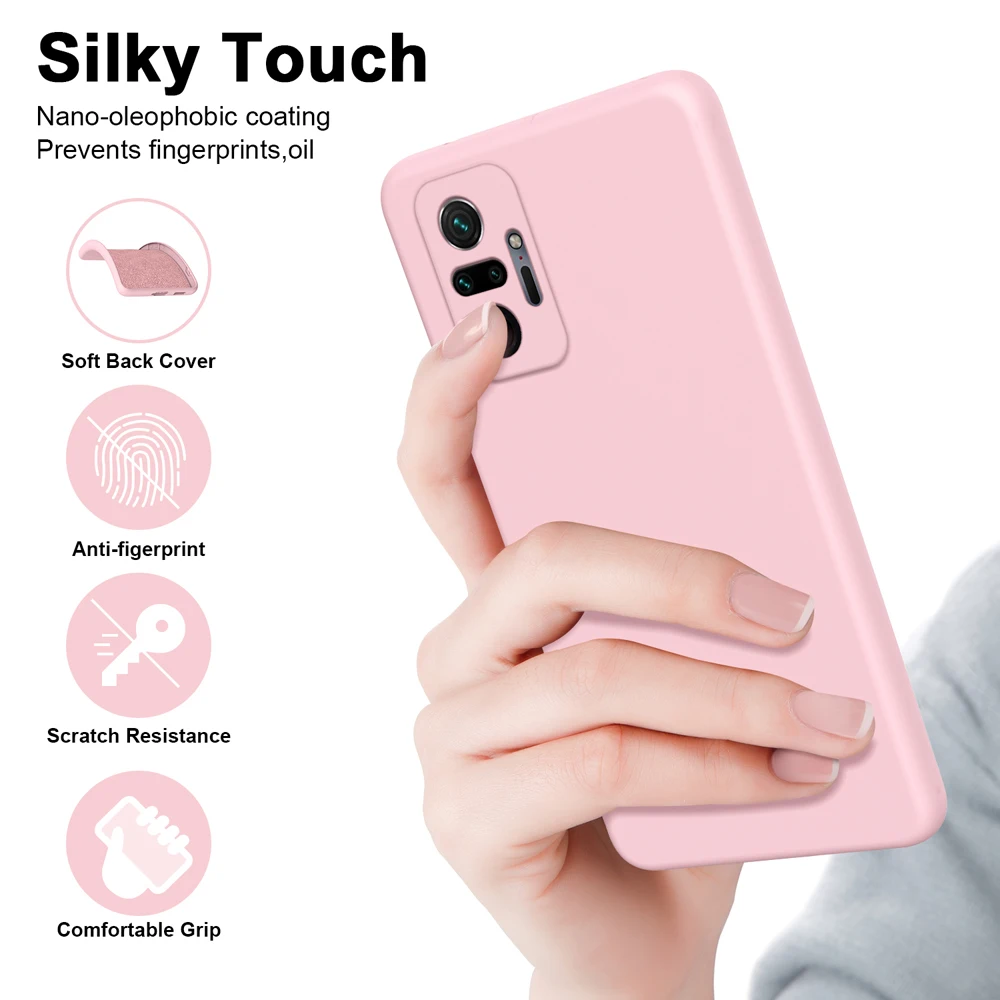 Solid Silicone Protective Phone Case - Durable, Stylish, and Versatile Cover