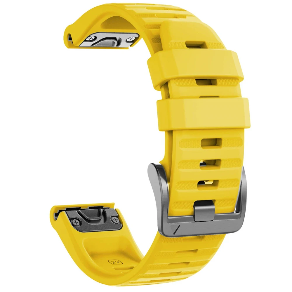 Outdoor Sports Silicone Watch Strap - Quickfit 22mm & 26mm