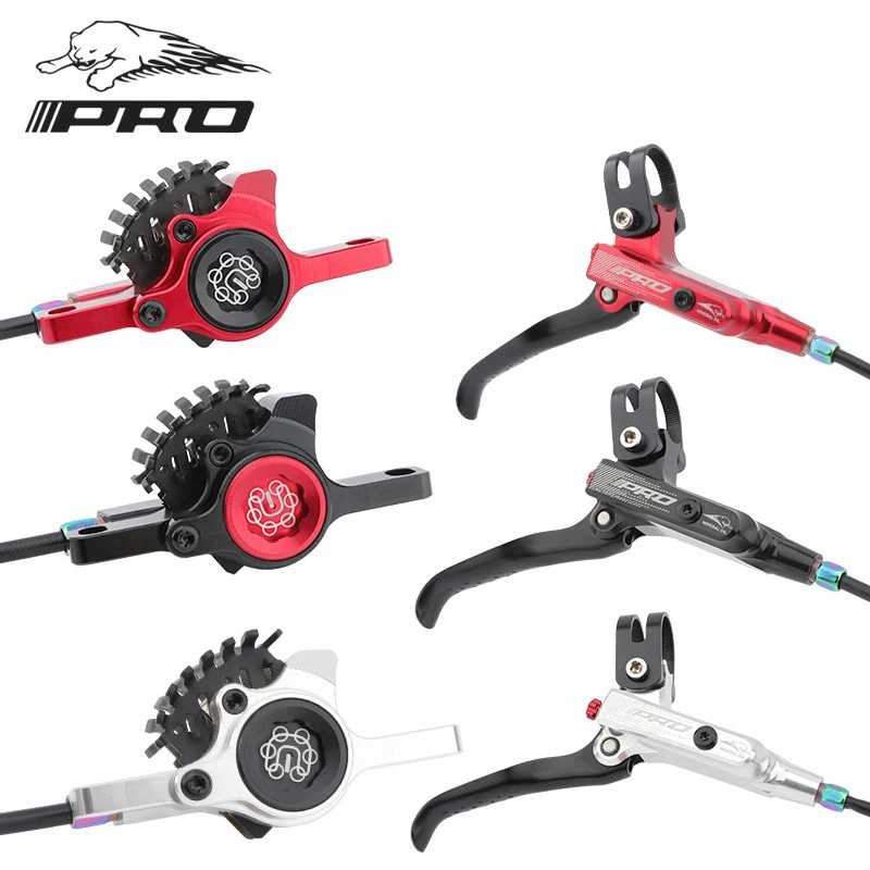 

IIIPRO EO MTB Bicycle Brake Hydraulic Oil Disc Brake A B Pillar Caliper 800mm 1400mm Rotor 160mm 180mm 203mm Bike Brake Set