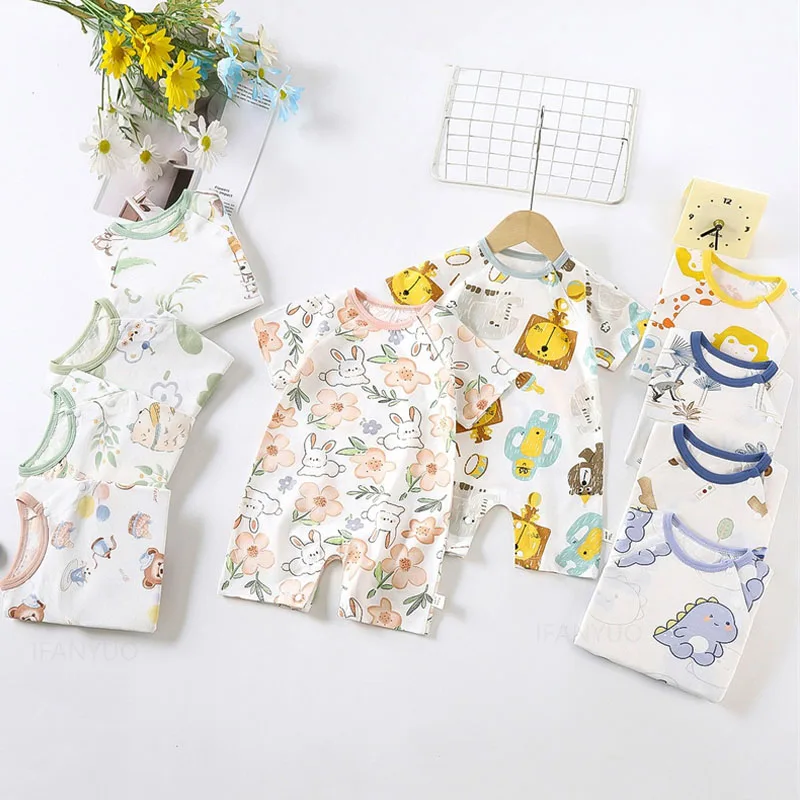 Cute Cartoon Baby Jumpsuit 1