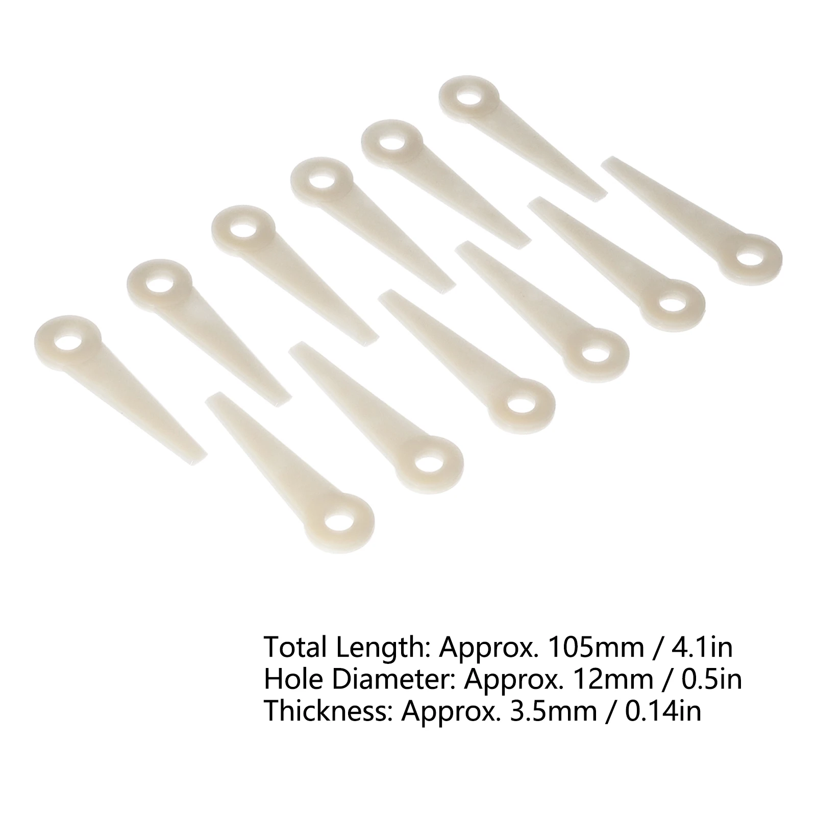 Lame Per Tosaerba Stihl PolyCut - Ricambio 4111-007-1001, 24 Pezzi In Plastica PA66 - Foto 6