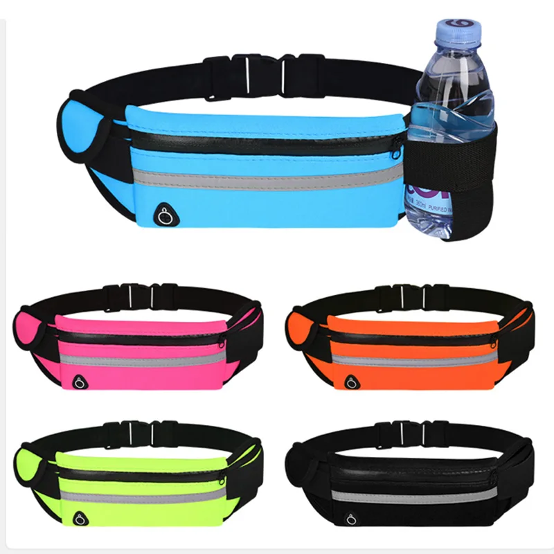 

Waist Bag Running Bag Waterproof Sports Belt Gym Bag Phone Case Women Hold Water Cycling Run Belt Portable Waist Running