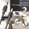 For Starlink Mini Power Cord DC to DC UL Certified Waterproof 3/5/15m SpaceX MINI DC 18AWG Cable Ethernet Satellite Cable 1
