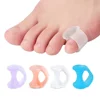 2pcs Silicone Toe Separator Finger Feet Care Protector Gel Toe Orthopedic Bunion Hallux Valgus Corrector Pedicure Spacer Yoga 1