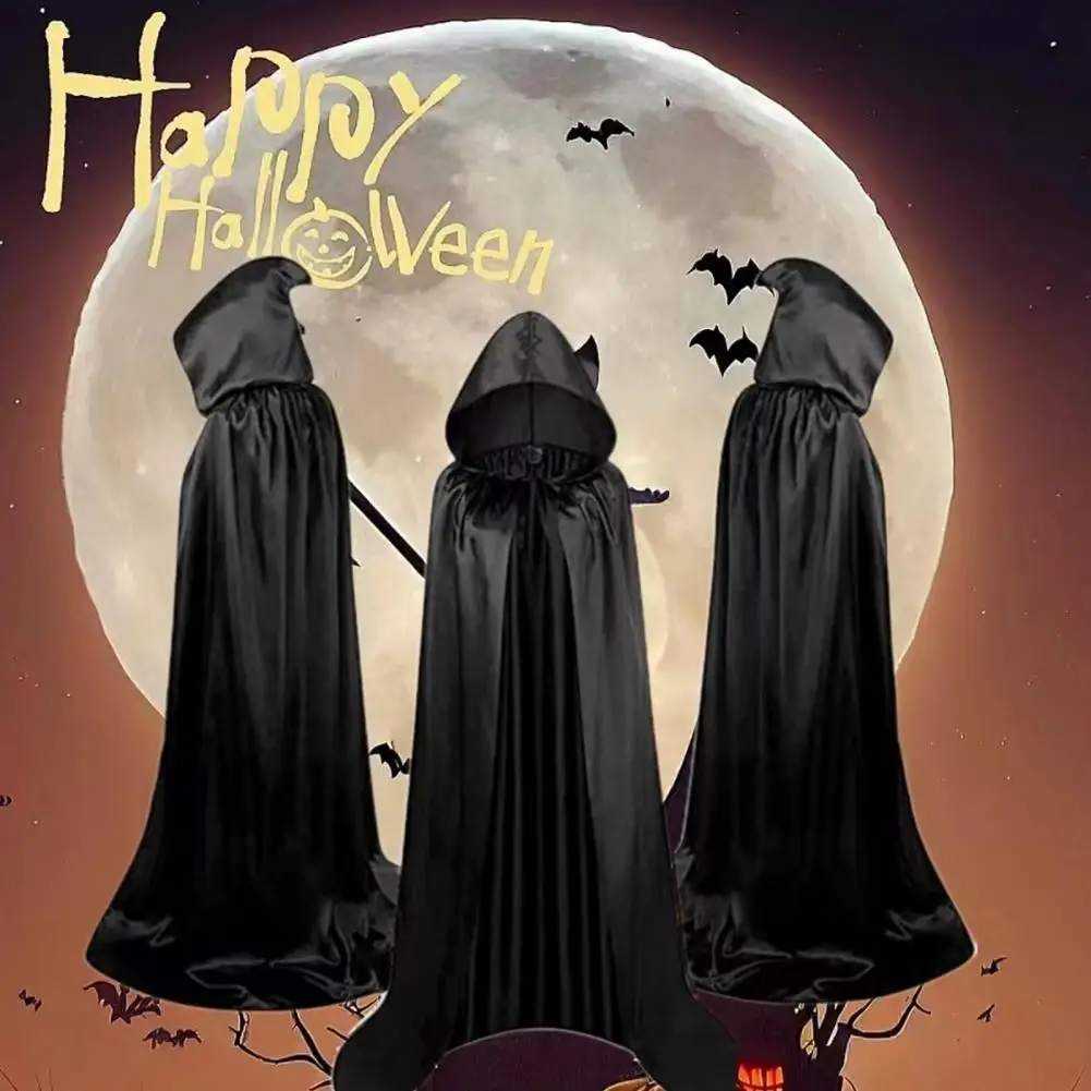 

Cape Stand Collar Cap Reversible Black Red Cape Adult Kids Cape Halloween Party Cosplay Costume Men Women Clothes