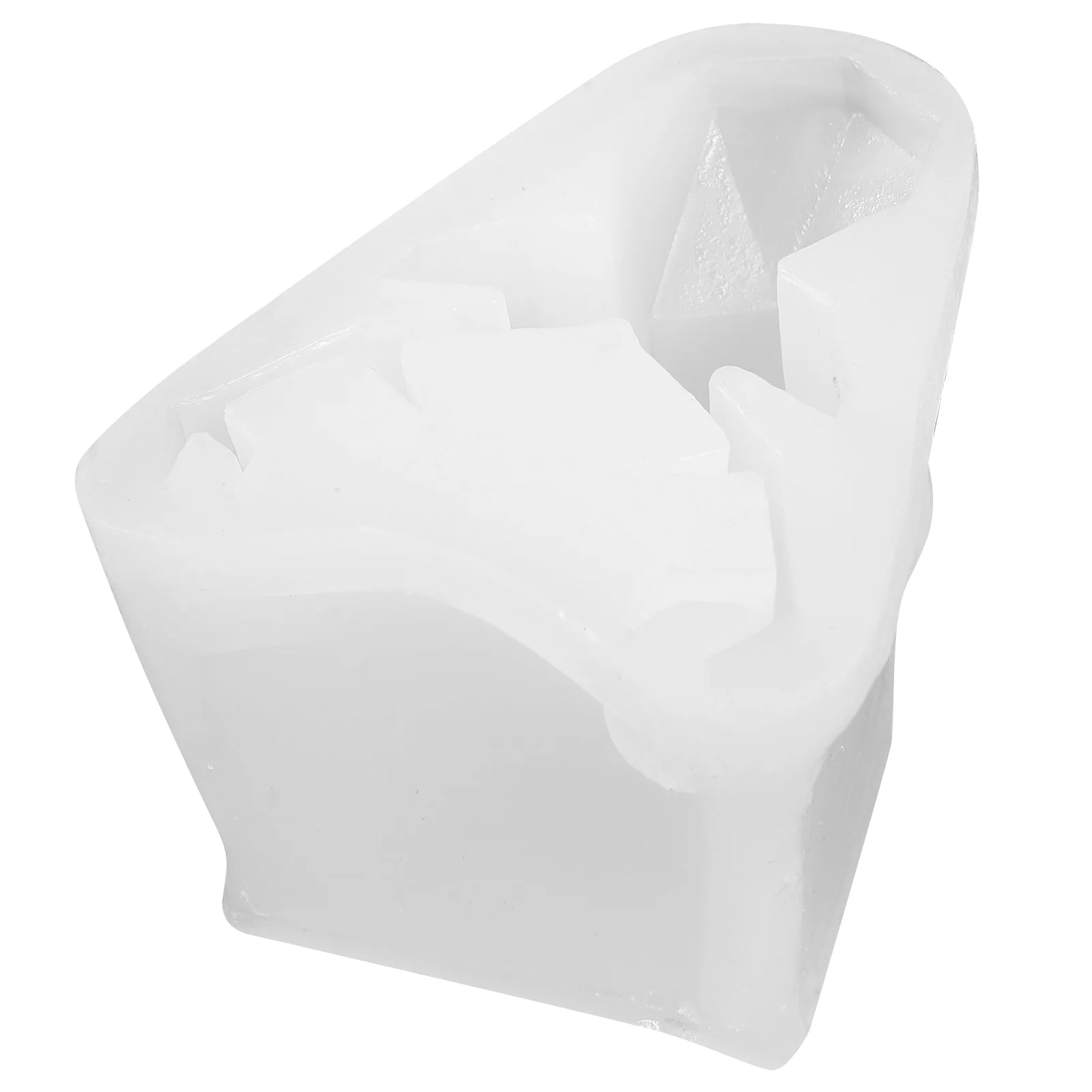 

Silicone Molds for Candles Fondant Baking Tool Aromatherapy Plaster Chocolate Making Tools White Flexible Candy