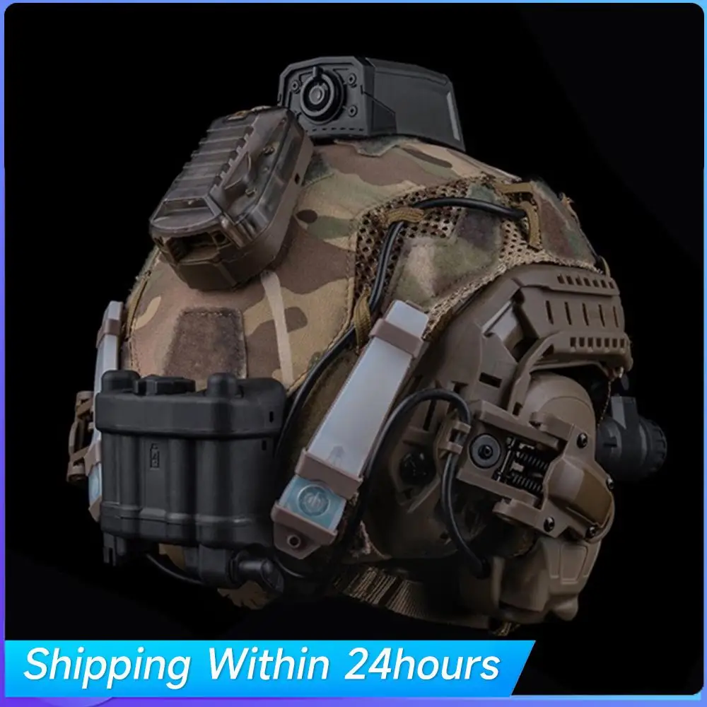 Helmet Battery Case Pouch Adjustable Elastic Adjustment Balance Weight Bag Battery Storage Holder Pack AN/PVS31 Case