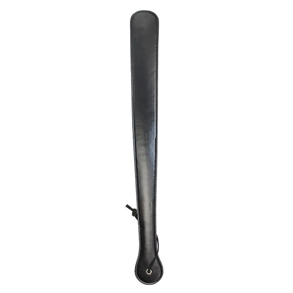 Leather Riding Crop Paddle Super Rug Paddles Equestrian Crops Horse Training Accessories 48cm 4