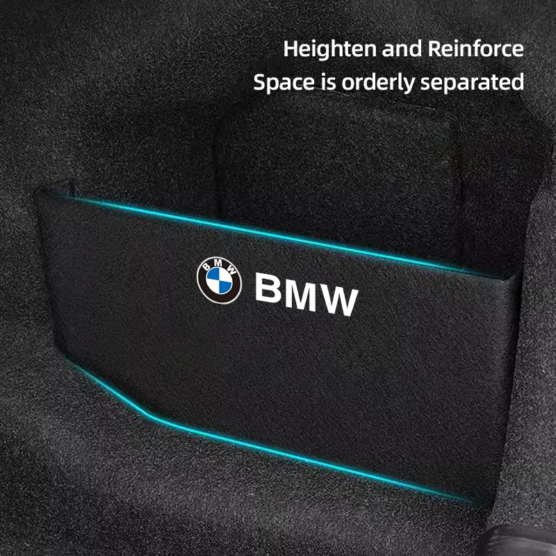 자동차 트렁크 분리 플레이트 스토리지 배플 파티션 액세서리, BMW 시리즈 F30 G20 G22 G23 G26 F10 G30 G32 G01 G02 F25 F26