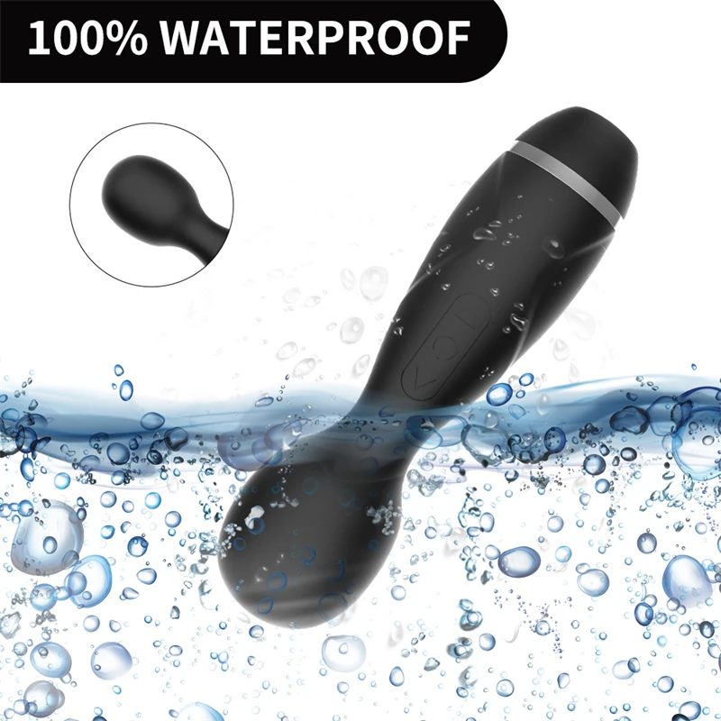 New Female Masturbator 8 Modes Powerful AV Wand Vibrator Clitoral G-spot Vibrator Magnetic Rechargeable Massager Adult Sex Toys