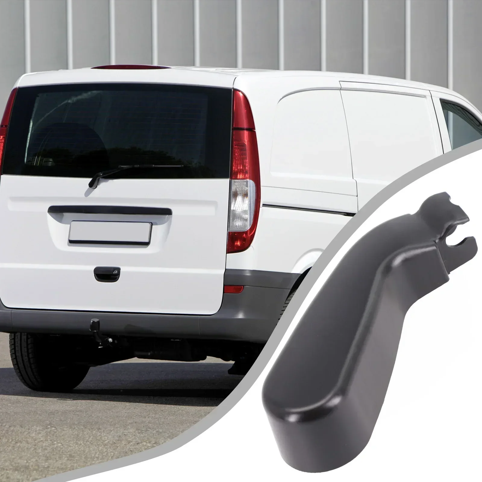 Windshield Cowl Grille Cover 1PCS Rear Windshield Wiper Cover Cap For Vito W639 For Viano