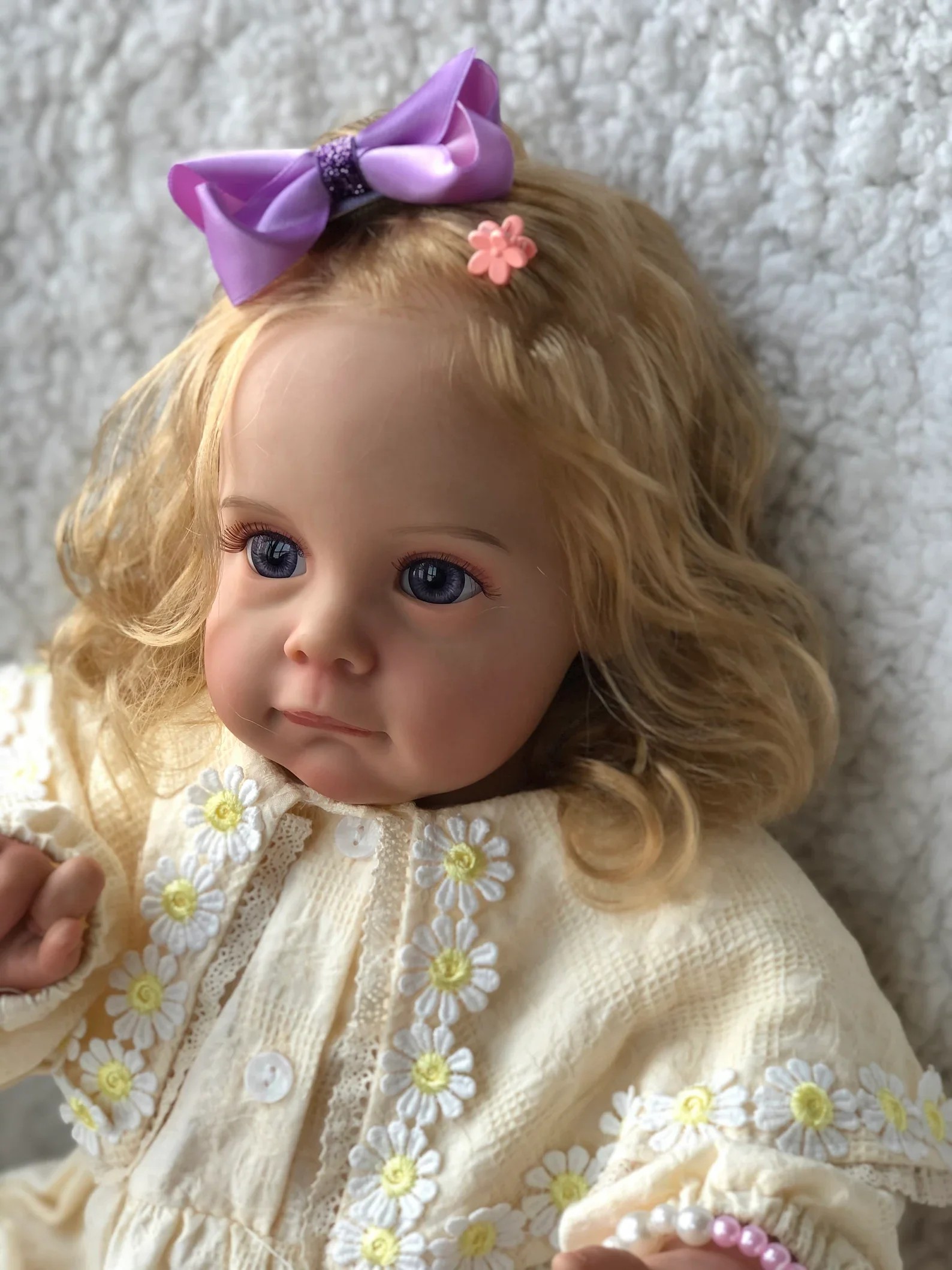 22 Pollici Maggie Bebe Reborn Doll Bonecas Infantil Meninas Bebês Renascidos Vinyl Reborn Baby Girl Museneca Reborn
