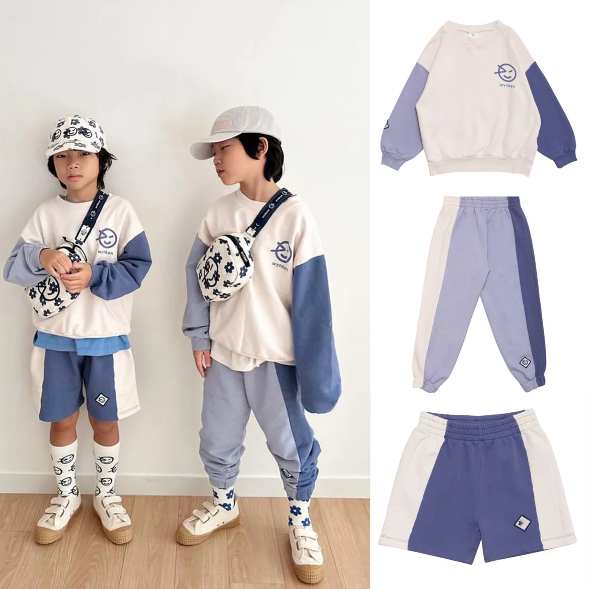 

Jenny&DaveNew products in spring and summer of 2023 for boys and girls, children's sweater, sweater, trousers suit, long-sleeved