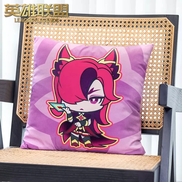 League of Legends Rakan The Charmer & Xayahthe Rebel Guardian of Stars Soft Plush Stuffed Sofa Pillow Games Character Kid Gifts