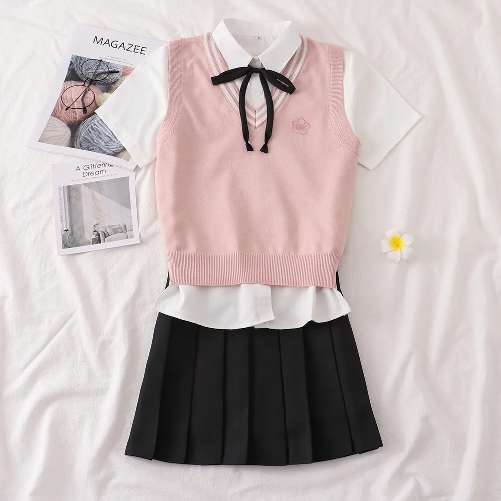 Gangnam College Style Pink Suit Korean JK Uniform Blazer Suit Girls Sheath Dress Women\'s Spring Autumn Blazer Hip Skirt Sets