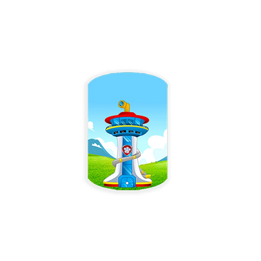 Paw Patrol Themafeest Achtergrond Kids Boys Verjaardag Ronde Achtergrond Pup Benodigdheden Baby Shower Cilinder Cover Decor Banner Poster