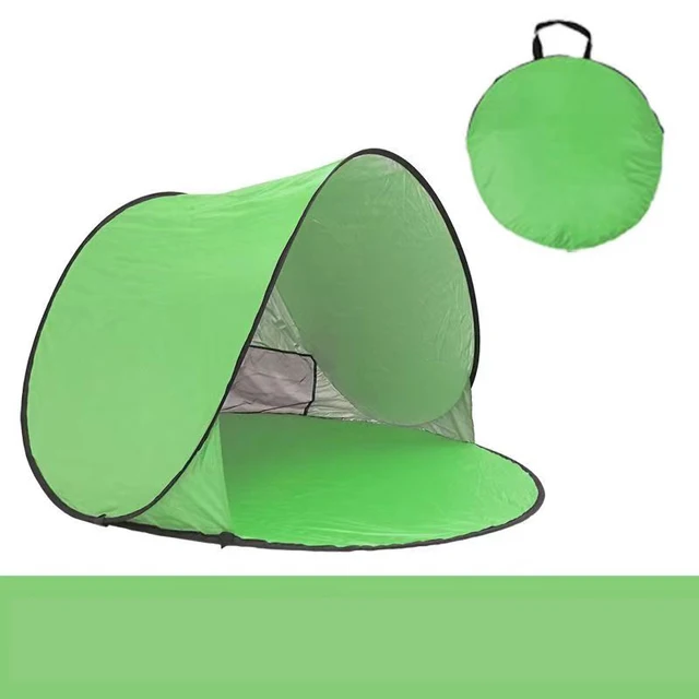 Kültéri Napfényes Összecsukható Hordozható Sátor Tengerpart Automatikus Nyílás Nincs Telepítés Egyszerű És Gyors Nyílási Lombkorona Piknik Kellékek - Image 4