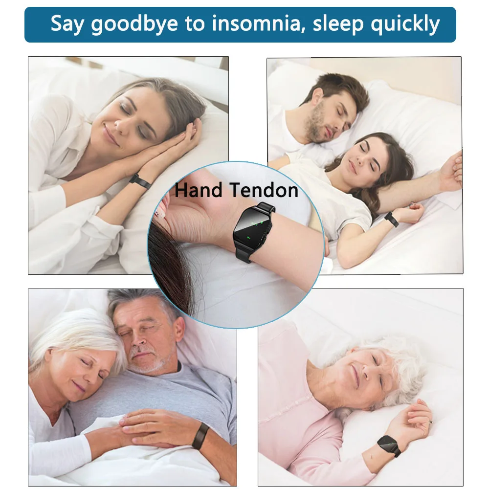Buy quality Sleep Aid Watch Microcurrent Pulse Sleeping Antianxiety