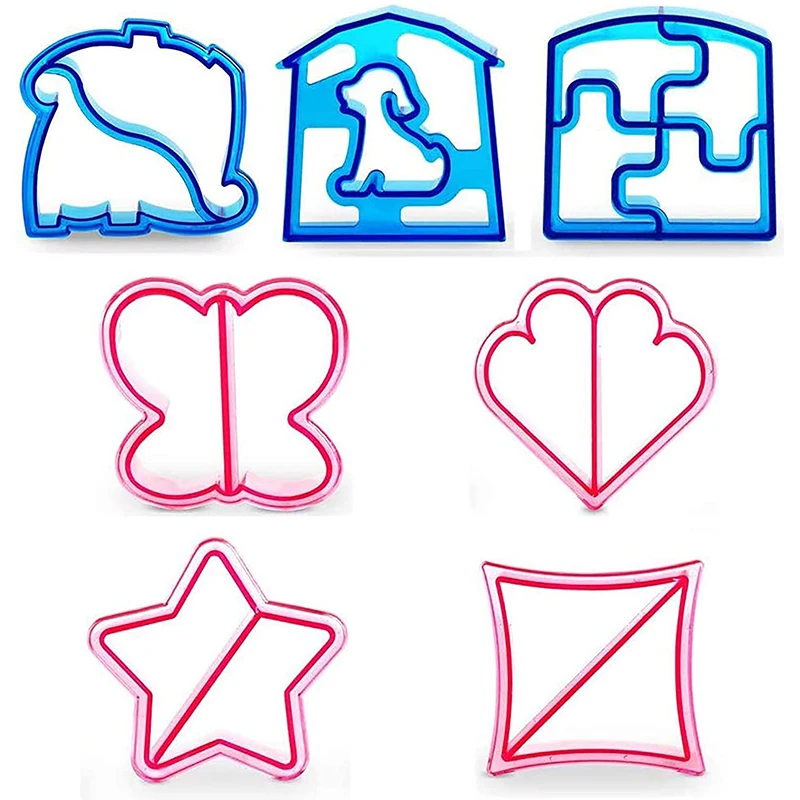 Sandwich Knife and Crust Shaper for Kids Cute Animal Toast Mold DIY Sandwich Slicer Kids Bento Lunch Box Food Decoration sandwich tools