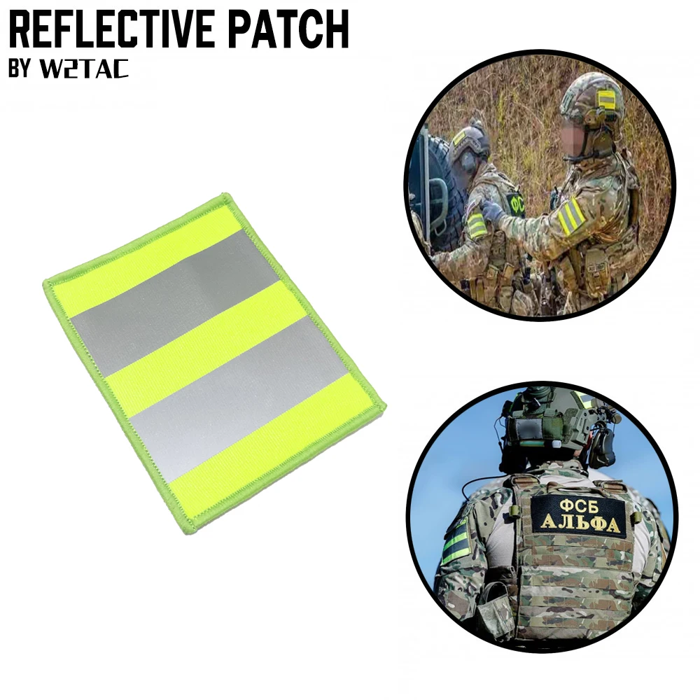 

Russian Friend Or Foe Identification Reflective High-lighted Parallel Bars Armband