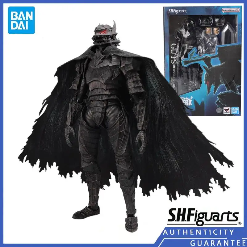 

[In Stock] Bandai S.h.fiquarts Shf Berserk Guts Berserkers Armor Passion Hand Puppet Anime Cartoon Model Toys Gifts