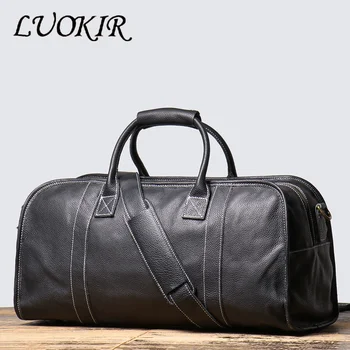 LUOKIR Leather Travel Bag 1