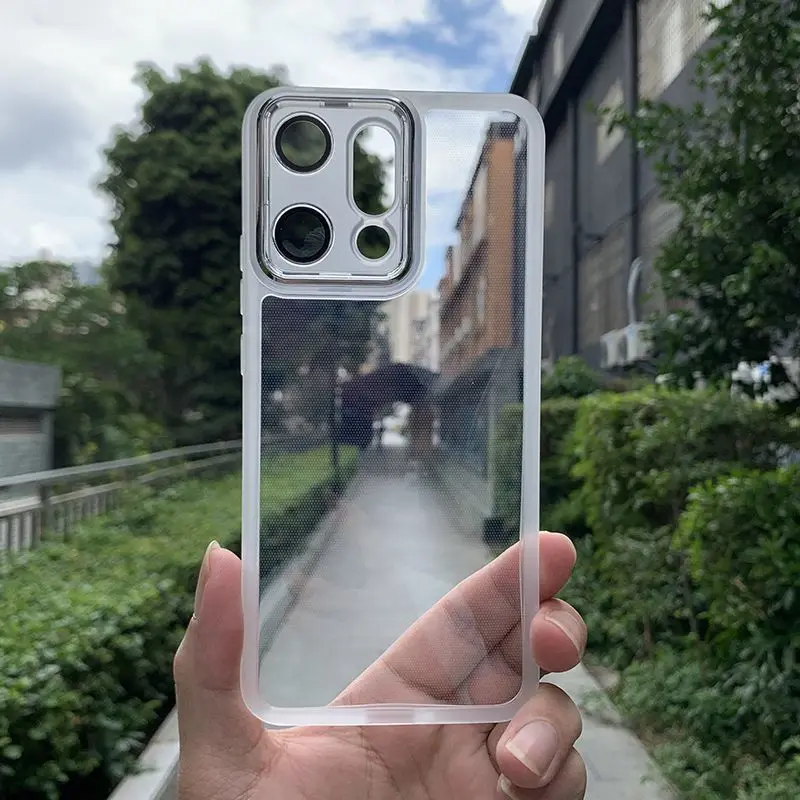 Stylish Transparent Magnetic TPU Drop-Proof Case with Enhanced Protection