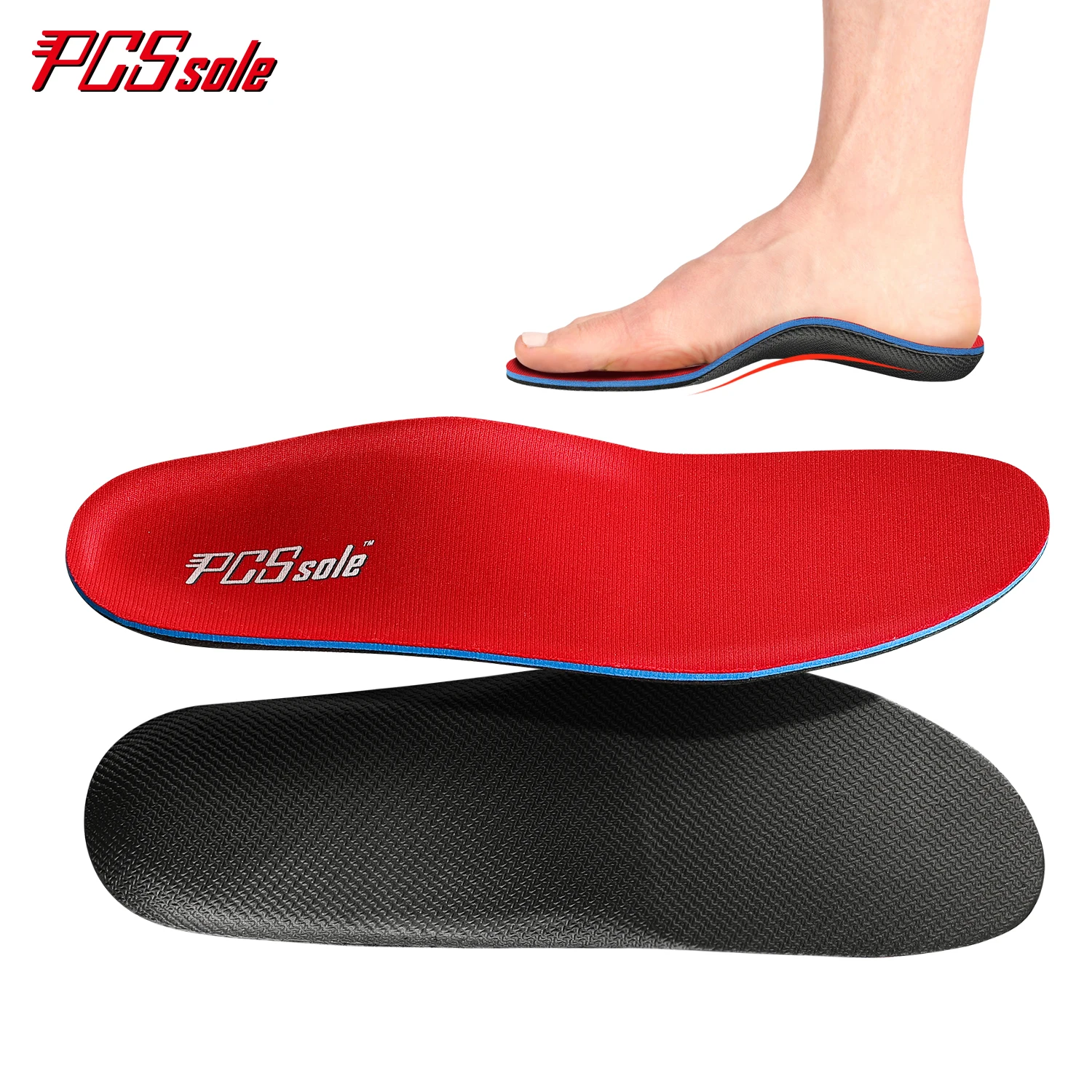 PCSsoleOrthoticArchSupportShoeInsertsInsolesforFlatFeetFeet