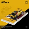 TimeMicro 1:64 Maz-da RX-7 Rain Palace Head Text D Comic Version Alloy Car Model Car for Collection& Display 3