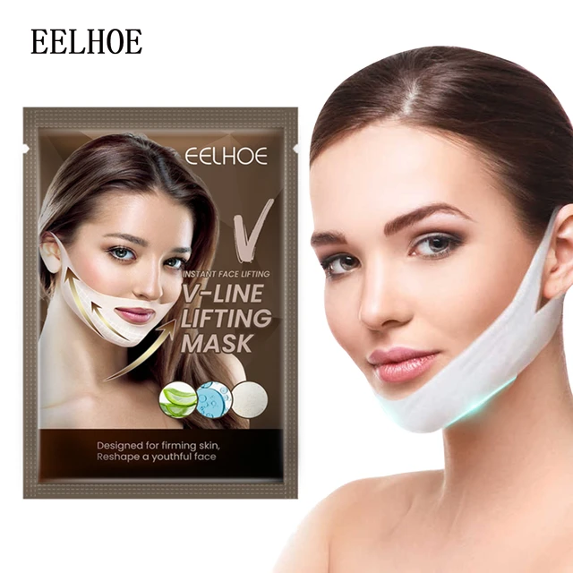 Face Lift Slimming Mask V-line Lifting Chin Up Masseter Double Chin Reducer  Anti Wrinkle Anti Aging Tighten Skin Care Products - AliExpress