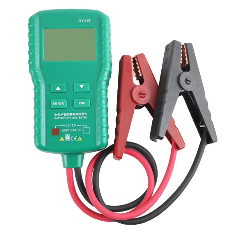 gel 3ah 250ah car battery internal resistance load analyzer tester 12v