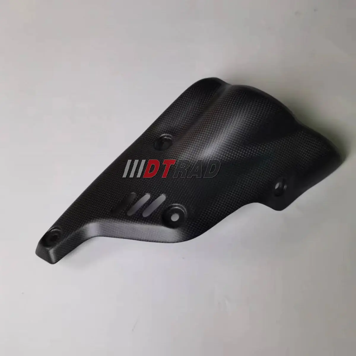 Vera Fibra Di Carbonio Per Ducati Diavel V4 2023 2024 Copertura Di Protezione Dello Scarico Del Motociclo
