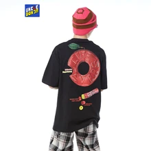 

UNCLEDONJM graphic t shirts Cotton Tops Tees streetwear retro t shirt men clothing oversized t shirt harajuku men tshirt
