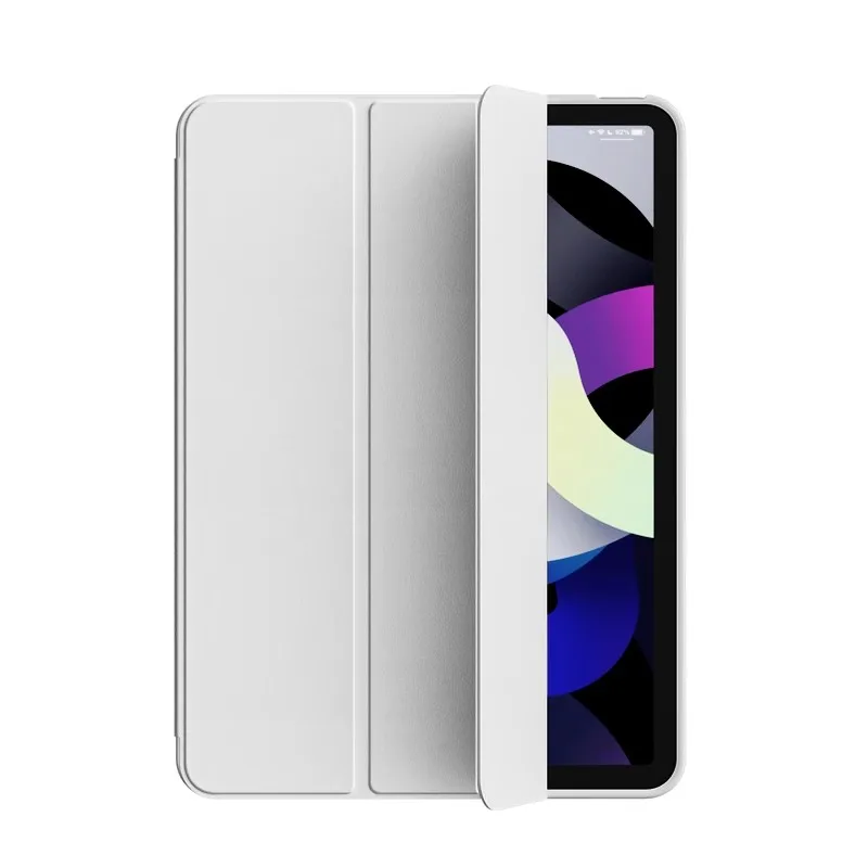 غطاء حماية PU ثلاثي الطي لجهاز iPad Pro 11 2022 4th Case 2nd Gen. 2020 Pro 11 Air 11 A16 10th 9th 10.2 Mini 6 Cover