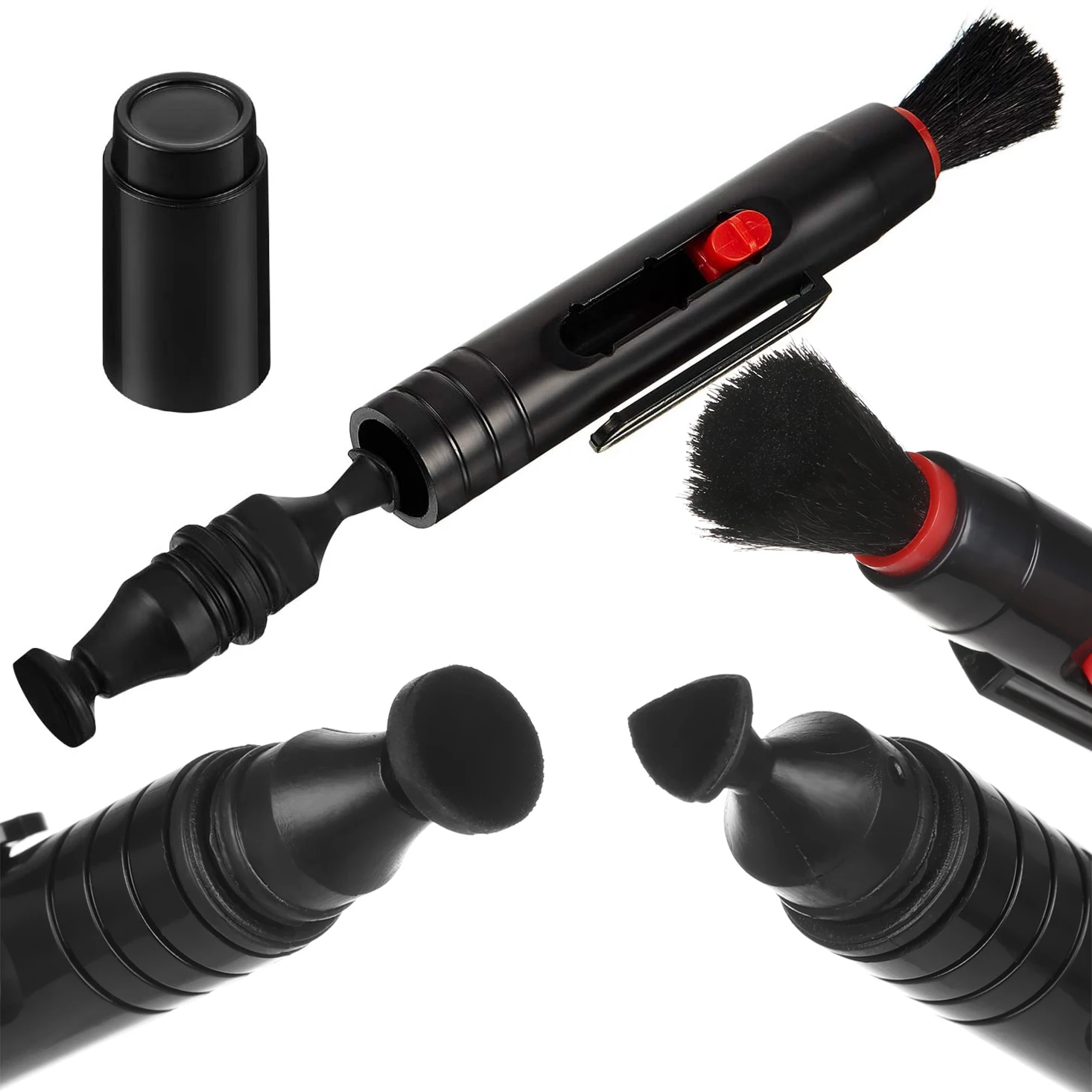 3 in 1 Kit Lens Cleaner Pen Dust Cleaner For DSLR VCR DC Camera Lenses