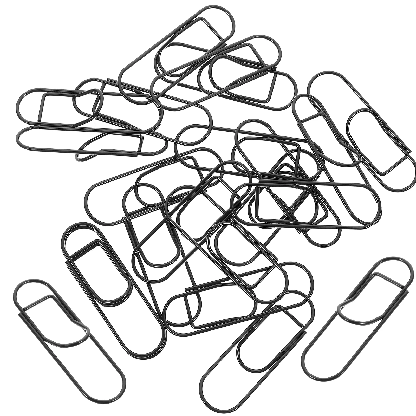 

20 Pcs Paper Clip Pen Holder Document Fixing Clips Needle Small Notebook Ornaments Metal Multi-use Bills