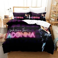 3D Print Sexy Madonna Bedding Set Duvet Cover Bed Set Quilt Cover Pillowcase Comforter king Queen Size Boys Adult Bedding Set 1