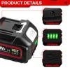 21V Rechargeable 588VF Lithium Ion Battery 22900mah Li-lon Battery With Battery Indicator For Makita BL1850 BL1840 Power Tools 3