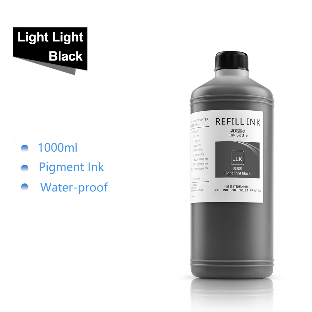 Prova d Água Tinta Pigmentada para Epson Stylus Pro 3800 3880 7700 9700 7800 9800 4800 4880 7600 9600 7450 7910 9910 Printer 1000ml à - Imagem 2