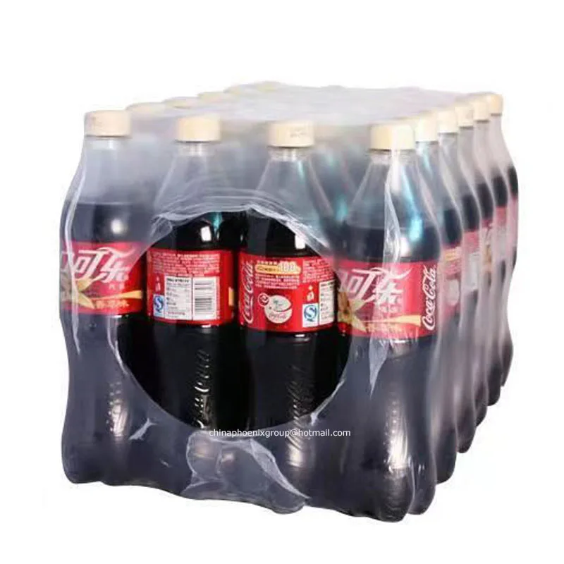 PE Heat Shrink Film Mineral Water Beverage Packaging Film Thickening Tear Resistance Plastic Pack Cylinder Films Shrink Bag Tube