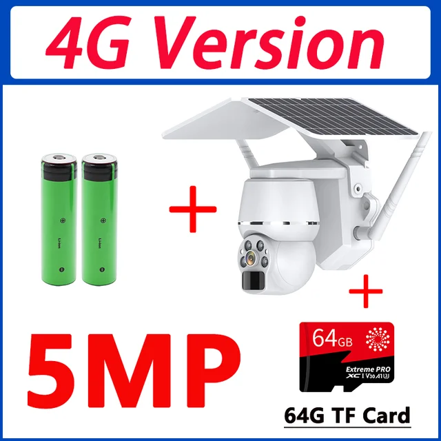 5MP 4G Camera 64GB